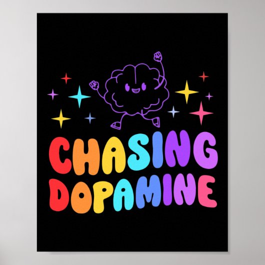 Dopamin-Psychische Ästhetik Poster (Vorne)