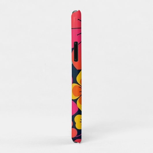 Dopamindekor - Bright Funky Blume-Retro Case-Mate iPhone Hülle (Hinten/Rechts)
