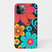 Dopamindekor - Bright Funky Blume-Retro Case-Mate iPhone Hülle (Rückseite)