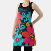 Dopamindekor - Bright Funky Blume-Retro Schürze (InSitu)