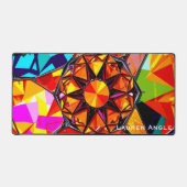 Dopamine Decor Mosaic Mirror Large Schreibtischunterlage (Vorderseite)