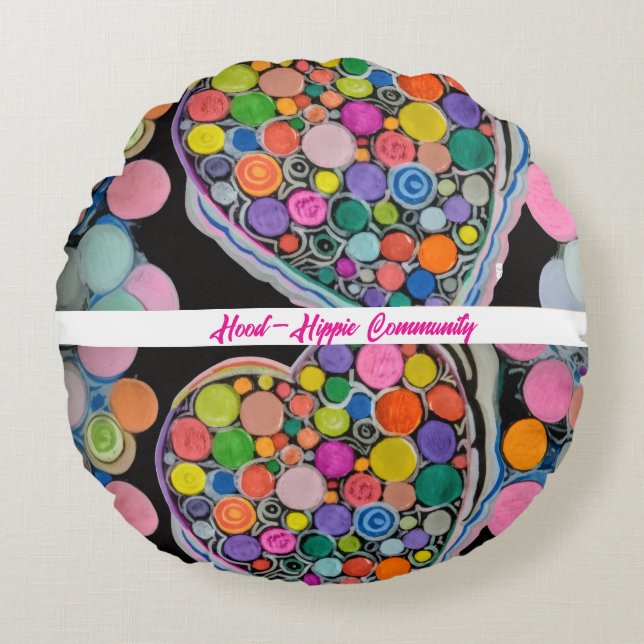 "Dopamine Decor" Zierkissen (Vorderseite)