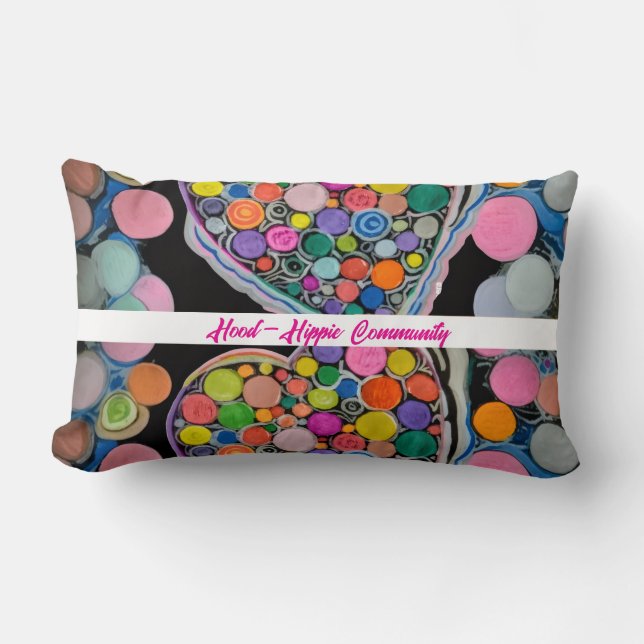 "Dopamine Decor" Zierkissen (Vorderseite)