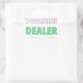 Dopamine-Händler ND-Aufkleber Runder Aufkleber (Tasche)