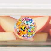 Dopamine Hit Neurodivergent Kawaii Party Labels Etiketten (Befestigt)