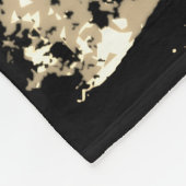 DOPE Afro-Wurfdecke – Grunge-Pfeile, Herz  Fleecedecke (Ecke)