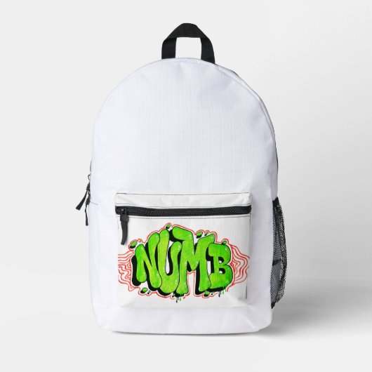 Dope Bag Bedruckter Rucksack (Vorderseite)