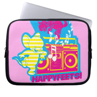 Dope Beats Happy Feets Laptopschutzhülle