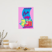 Dope Beats Happy Feets Poster (Küche)