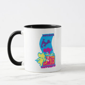 Dope Beats Happy Feets Tasse