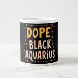 Dope Black Aquarius Jumbo-Tasse