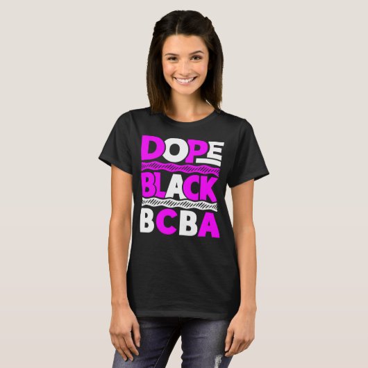 Dope Black BCBA-Hemd T-Shirt (Vorne ganz)
