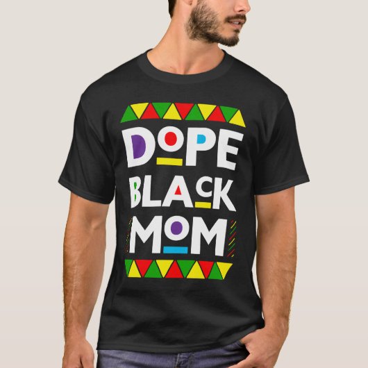 Dope Black Mama Black Mama T-Shirt (Vorderseite)
