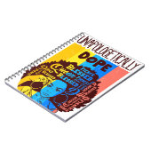 Dope Black Queen African Woman Me Notizblock (Linke Seite)