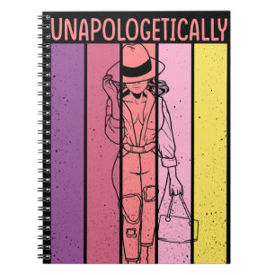 Dope Black Queen African Woman Me Notizblock