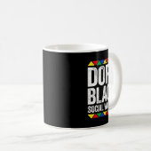 Dope Black Social Worker LCSW African American Soc Kaffeetasse (VorderseiteRechts)
