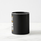 Dope Black Teacher Tasse (Zentrum)