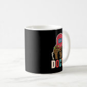 Dope Doctor Black Afro Black History Ladys Kaffeetasse (VorderseiteRechts)