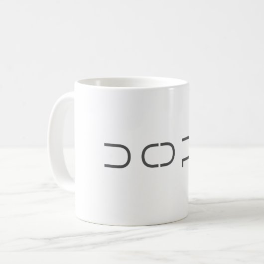 Dope Kaffeetasse (Vorderseite Links)