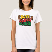 Dope Schwarze Tante T-Shirt (Vorderseite)