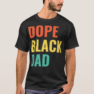 Dope Schwarzer Papa T-Shirt
