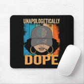 Dope Women Black History Monat 1. Juni Mousepad (Mit Mouse)