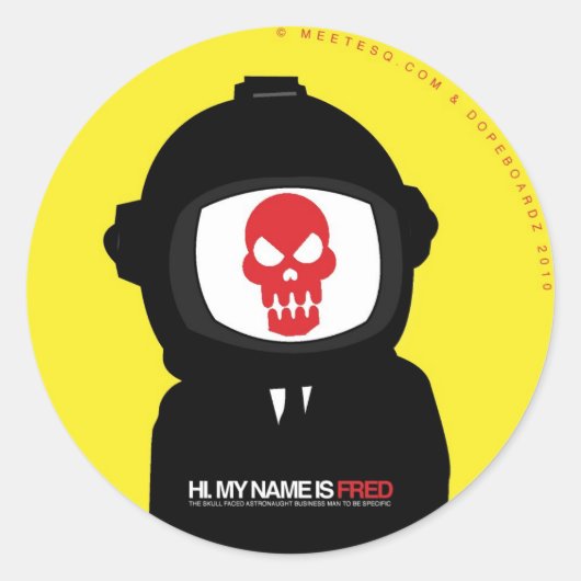 DopeBoardz Sticker (Vorderseite)