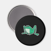 Dopey-Frosch Magnet (Vorderseite/Rückseite)