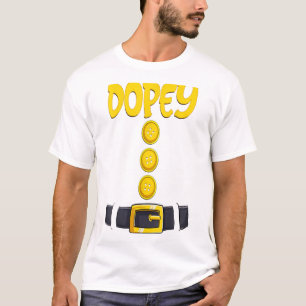 Dopey Halloween ZwergKostümfarbenanpassung T-Shirt