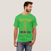 Dopey Halloween ZwergKostümfarbenanpassung T-Shirt (Vorne ganz)