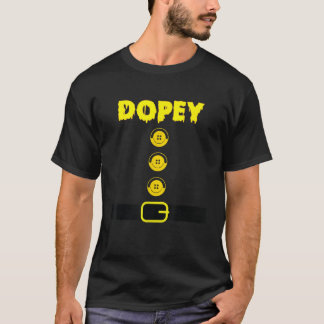 Dopey Zwerg Kostümfarbe passt Familie Dopey Ha T-Shirt