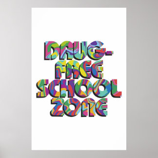 Dopingfrei für das Zitat-Poster der Schule Poster