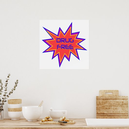 Dopingfrei Poster (Küche)