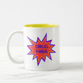 Dopingfrei Zweifarbige Tasse (Links)