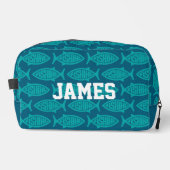 Dopp-Kit für die benutzerdefinierte Fischerei Waschbeutel (Vorderseite)