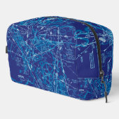 Dopp-Kit für Flugdiagramme Waschbeutel (Rechte Ecke)