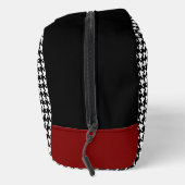 Dopp-Kit für personalisiertes Hahnentrittmuster Waschbeutel (Rechts)