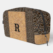 Dopp-Kit "Zeitgenössisches Pferd und Buggy" Waschbeutel (Rechte Ecke)