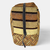 Dopp Kitt - Orange Brick Pattern Waschbeutel (Rechts)