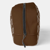 Dopp Kitt - Verbundwerkstoffe Diamanten in Braun Waschbeutel (Rechts)