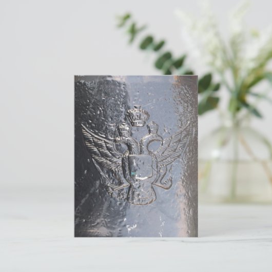 Doppel-Adler auf Cannon Postkarte (Stehend Vorderseite)