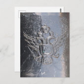 Doppel-Adler auf Cannon Postkarte (Vorne/Hinten)