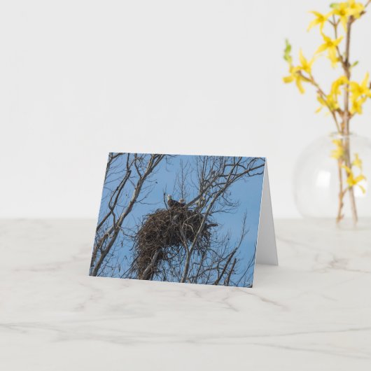 Doppel-Adlerstörkarte Karte (Gelbe Blume)