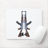 Doppel-AK-47Sturmgewehre Mousepad (Mit Mouse)