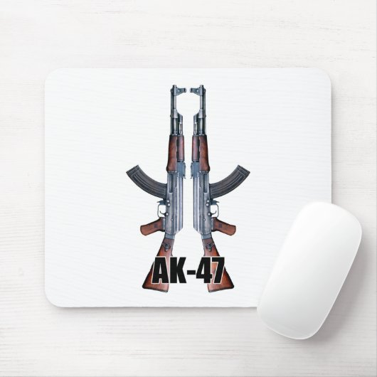 Doppel-AK-47Sturmgewehre Mousepad (Mit Mouse)