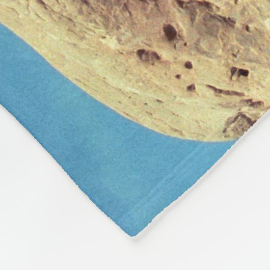 Doppel Arch Utah Wüste Landschaftsbild Foto Fleecedecke (Ecke)