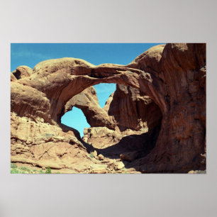 Doppel-Arch-Wüste-Foto Poster