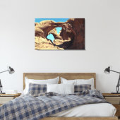 Doppel-Arch-Wüste Landschaftsbild-Foto Leinwanddruck (Insitu (Schlafzimmer))