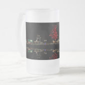 Doppel bei der Tasse von Mattiertem Glas-Bier (Vorderseite Links)