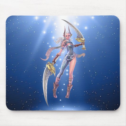 Doppel-Bladed-Elf Mousepad (Vorne)